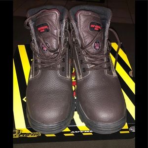 Skechers Like New Steel Toe Work Boots Sz 9